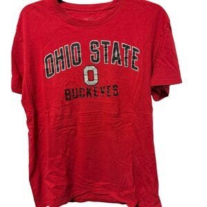 Ohio State University Buckeyes Varsity Authentic Apparel Tee Shirt, Large